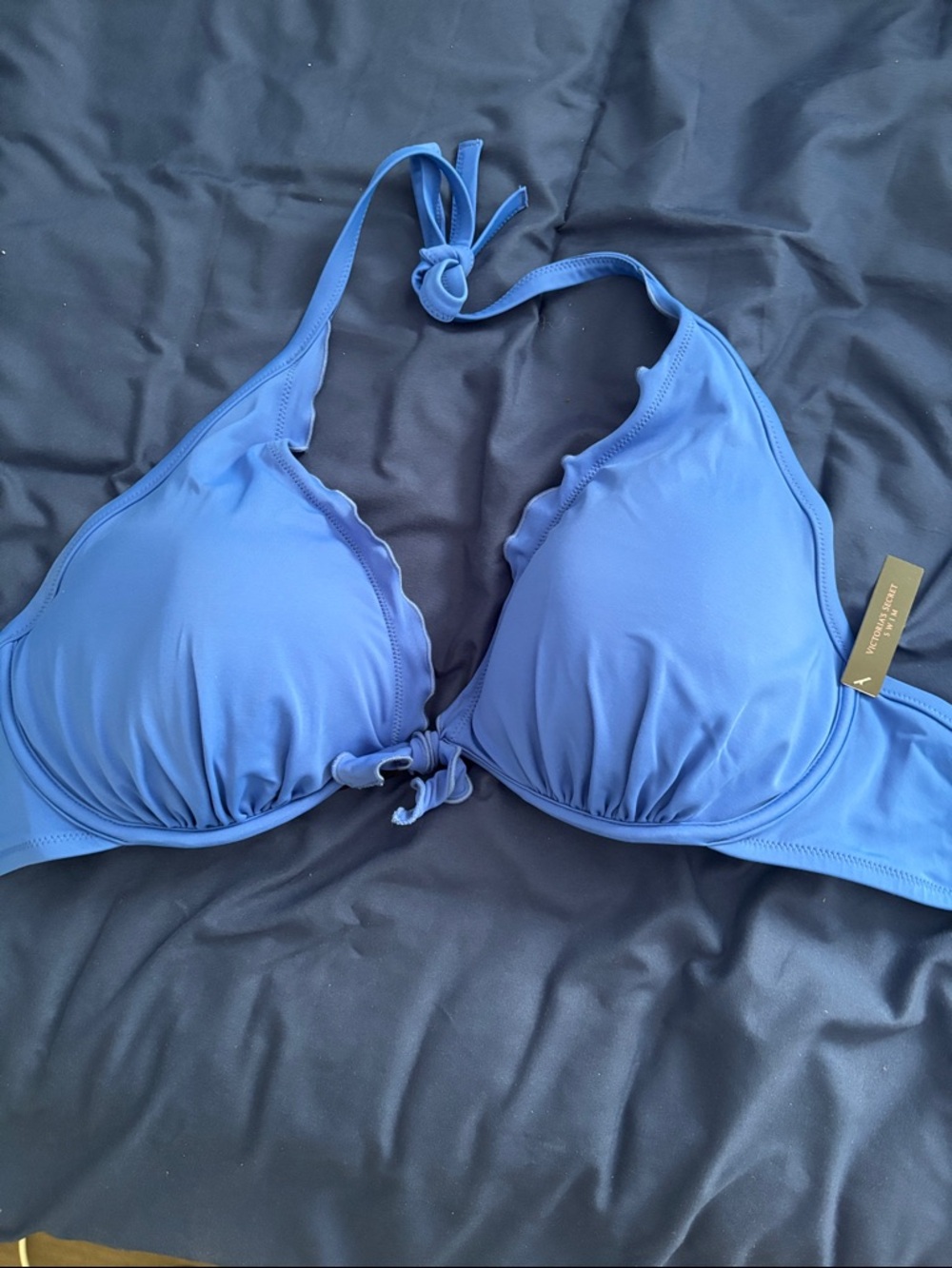 Victoria's Secret Bright Blue Bikini Top